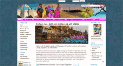 Desktop Screenshot of indien.nu