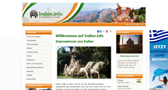 Desktop Screenshot of indien.info